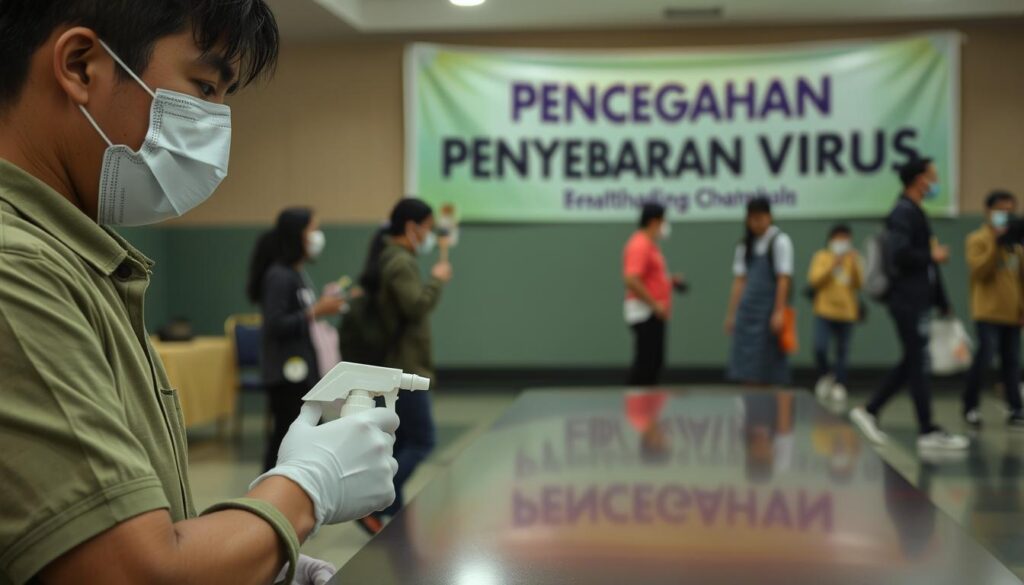 Pencegahan Penyebaran Virus