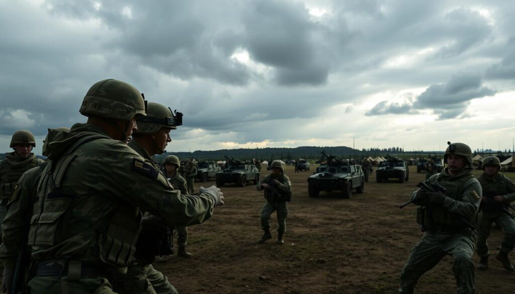 latihan militer