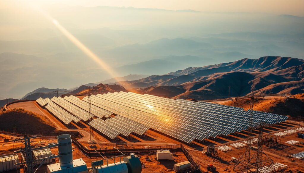 proyek PLTS megawatt