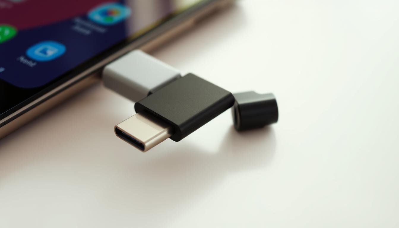 pakai flashdisk usb c android