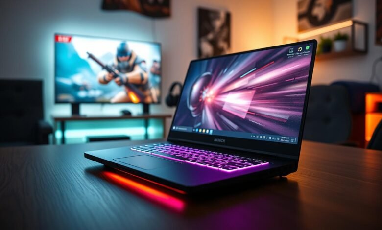 Gaming laptop 28W USB-C display